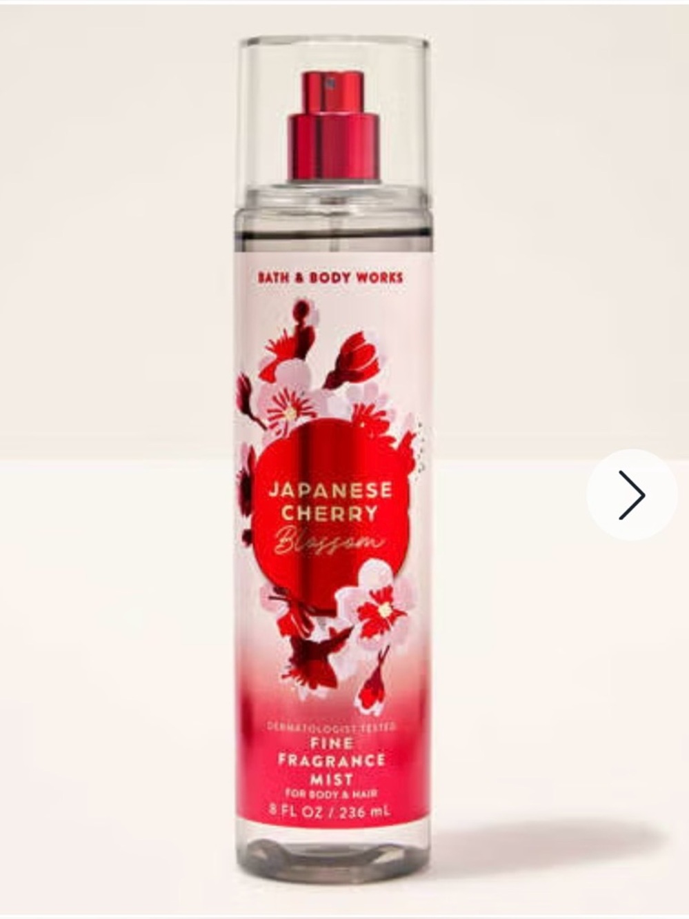 New Bath & Body Works 8oz Japanese Cherry Blossom Fine Fragrance Mist